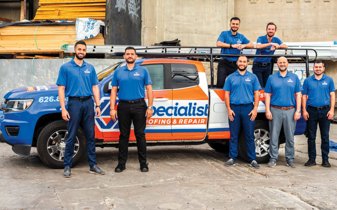 Specialist Roofing & Repair owners and employees 
